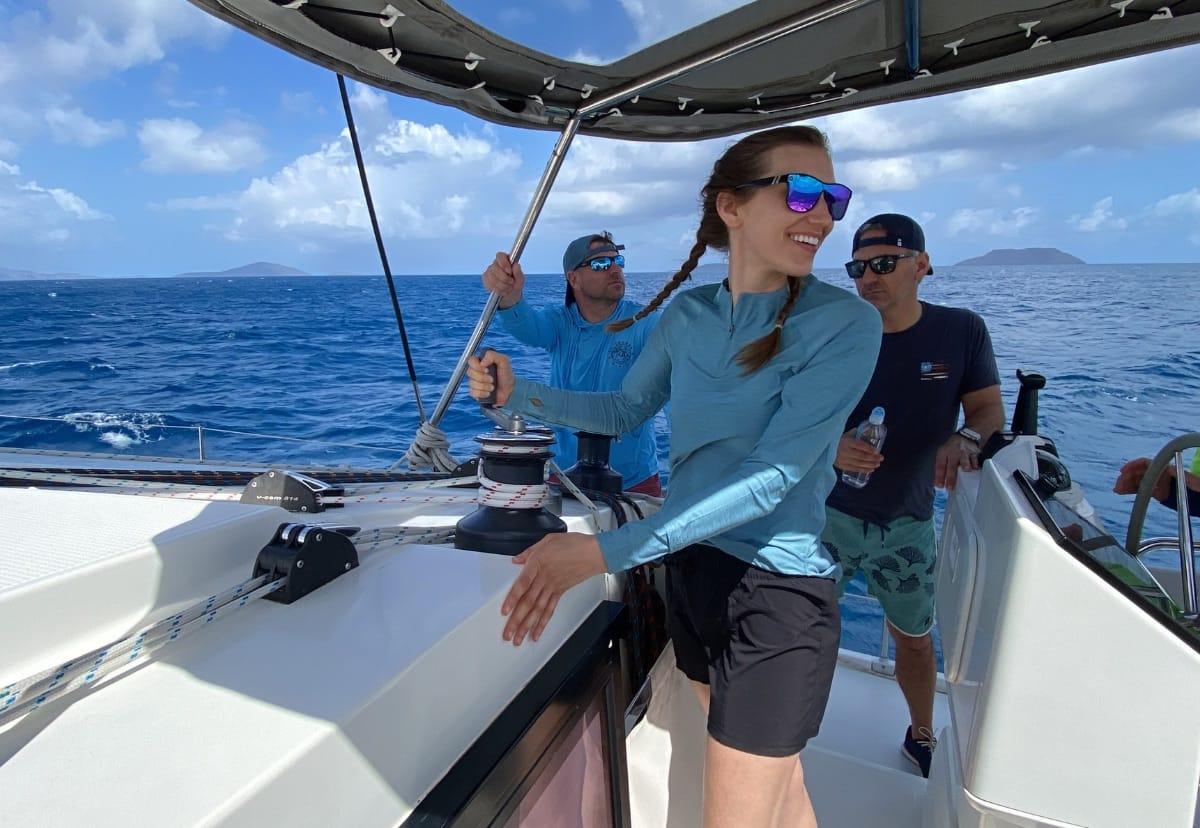 US Virgin Islands A LearnToSail Vacation American Sailing Vacations