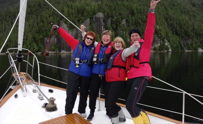 Womens Only Poros Greece learn to sail vacation